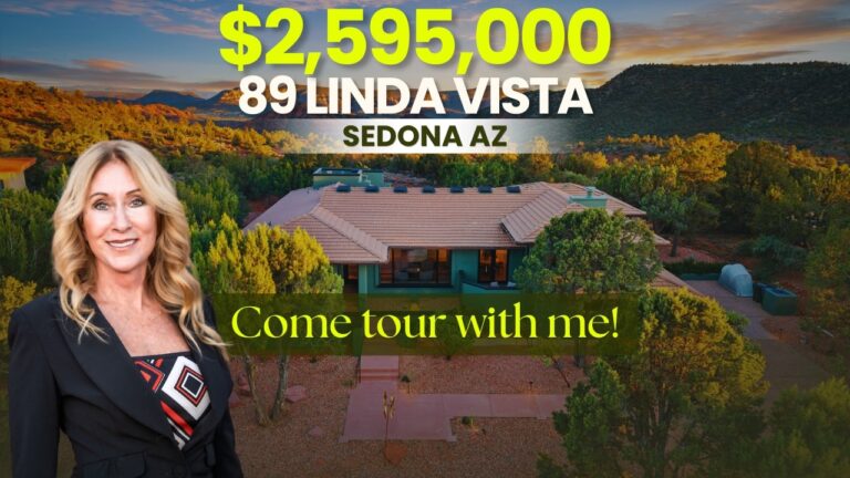 You are currently viewing Luxury Foothills South Home Tour | 89 Linda Vista Sedona, Arizona